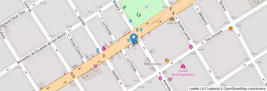 Mapa de ubicacion de JS Disegno, Villa General Mitre en Аргентина, Буэнос-Айрес, Буэнос-Айрес, Comuna 11.