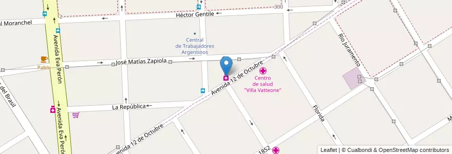 Mapa de ubicacion de Juan Carlos Bruno en آرژانتین, استان بوئنوس آیرس, Partido De Florencio Varela, Florencio Varela.
