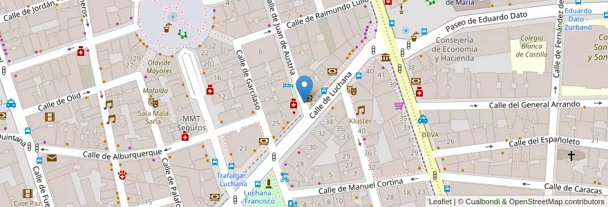 Mapa de ubicacion de JUAN DE AUSTRIA, CALLE, DE,1 en Spagna, Comunidad De Madrid, Comunidad De Madrid, Área Metropolitana De Madrid Y Corredor Del Henares, Madrid.