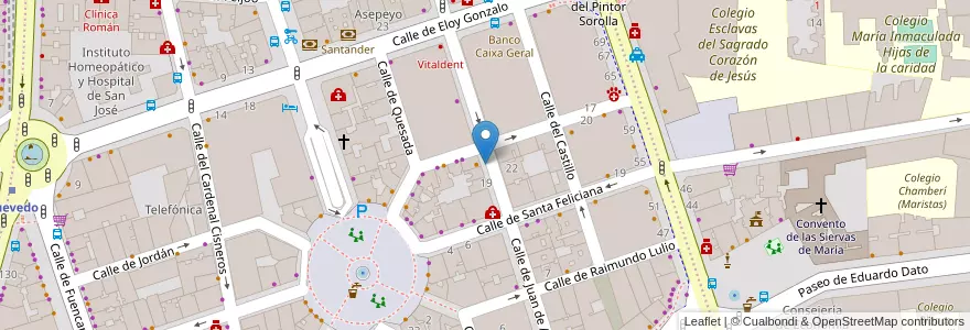 Mapa de ubicacion de JUAN DE AUSTRIA, CALLE, DE,21 en Spagna, Comunidad De Madrid, Comunidad De Madrid, Área Metropolitana De Madrid Y Corredor Del Henares, Madrid.