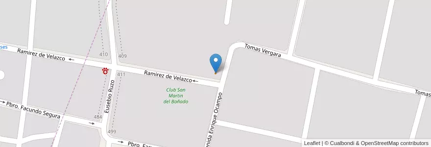 Mapa de ubicacion de Juana La Loca en Argentinië, Catamarca, Departamento Valle Viejo, Municipio De Valle Viejo, El Bañado.