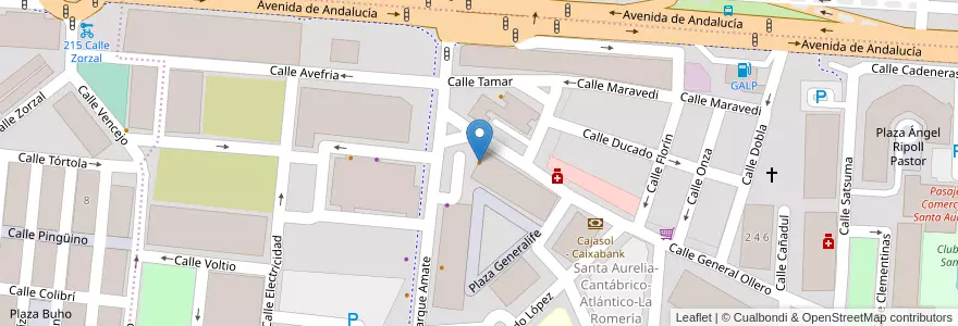 Mapa de ubicacion de Julian en Sepanyol, Andalucía, Sevilla, Sevilla.