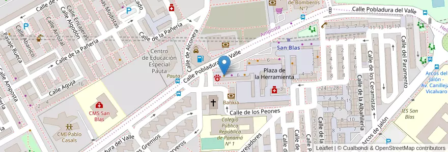 Mapa de ubicacion de Julio's en Spagna, Comunidad De Madrid, Comunidad De Madrid, Área Metropolitana De Madrid Y Corredor Del Henares, Madrid.