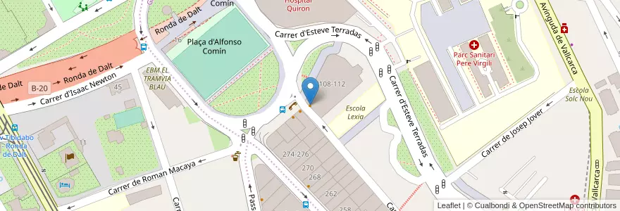 Mapa de ubicacion de Kaffe Bar en 西班牙, Catalunya, Barcelona, Barcelonès, Barcelona.