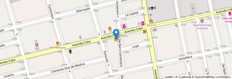 Mapa de ubicacion de Kainos, Parque Chacabuco en Argentina, Ciudad Autónoma De Buenos Aires, Comuna 7, Buenos Aires.