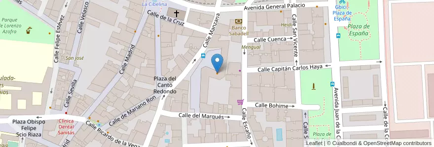 Mapa de ubicacion de Kaligula's en Испания, Мадрид, Мадрид, Área Metropolitana De Madrid Y Corredor Del Henares, Getafe.