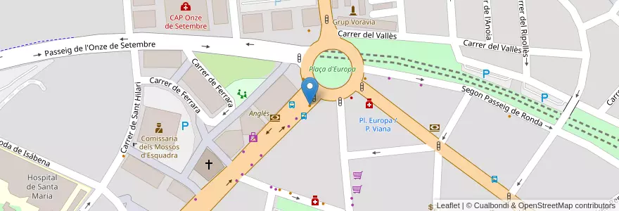 Mapa de ubicacion de Karma en 西班牙, Catalunya, 莱里达, Segrià, 莱里达.