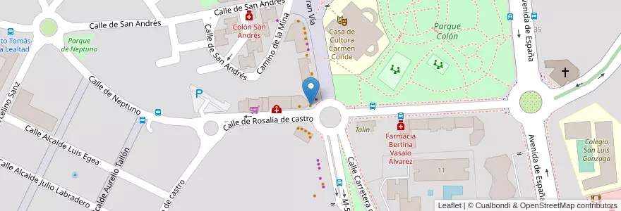 Mapa de ubicacion de Karoma en Испания, Мадрид, Мадрид, Área Metropolitana De Madrid Y Corredor Del Henares, Majadahonda.