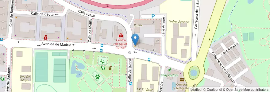 Mapa de ubicacion de Kebab Alibaba.com en 스페인, Comunidad De Madrid, Comunidad De Madrid, Área Metropolitana De Madrid Y Corredor Del Henares, Torrejón De Ardoz.