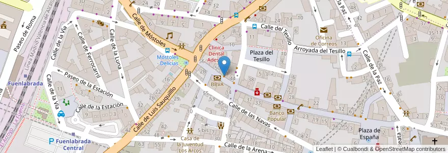 Mapa de ubicacion de Kebab Boom en Sepanyol, Comunidad De Madrid, Comunidad De Madrid, Área Metropolitana De Madrid Y Corredor Del Henares, Fuenlabrada.