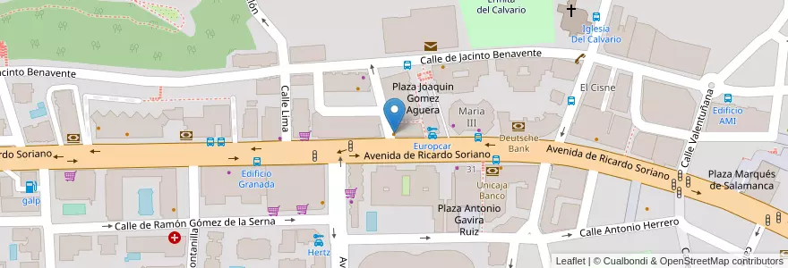Mapa de ubicacion de Kebab Center en Espanha, Andaluzia, Málaga, Costa Del Sol Occidental, Marbella.