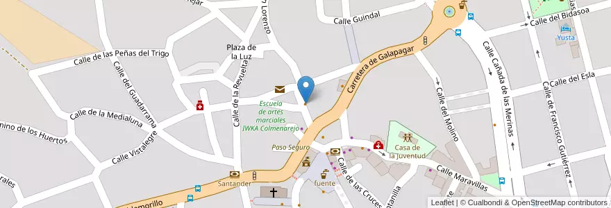 Mapa de ubicacion de Kebab Hut en İspanya, Comunidad De Madrid, Comunidad De Madrid, Cuenca Del Guadarrama, Colmenarejo.