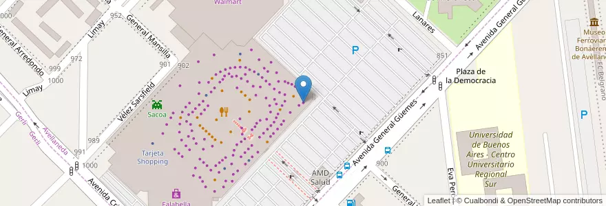 Mapa de ubicacion de Kevingston House en Arjantin, Buenos Aires, Partido De Avellaneda, Avellaneda.