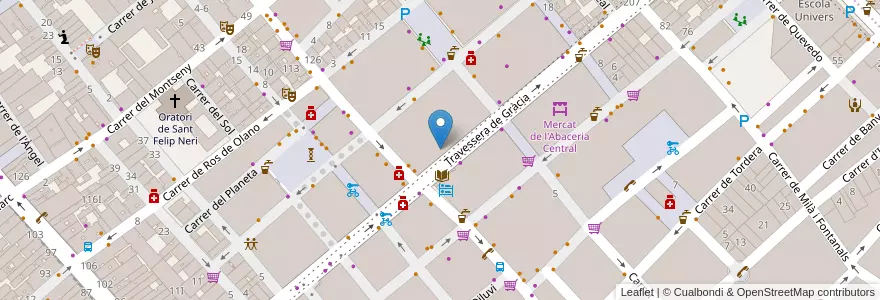 Mapa de ubicacion de Kids & Us en España, Catalunya, Barcelona, Barcelonès, Barcelona.