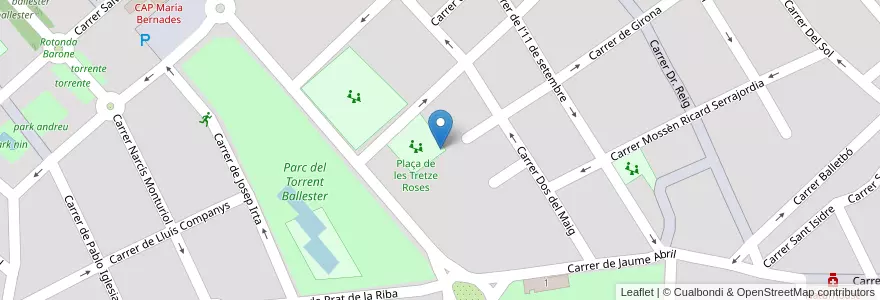 Mapa de ubicacion de kids & us school of English en Spain, Catalonia, Barcelona, Baix Llobregat, Viladecans.