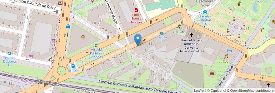 Mapa de ubicacion de Kids&Us en 西班牙, 巴斯克, Araba/Álava, Gasteizko Kuadrilla/Cuadrilla De Vitoria, Vitoria-Gasteiz.
