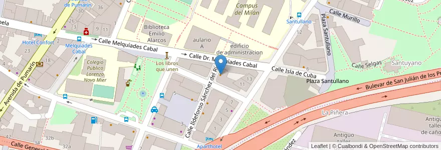 Mapa de ubicacion de King Cafe & Lounge en Spanien, Asturien, Asturien, Oviedo.
