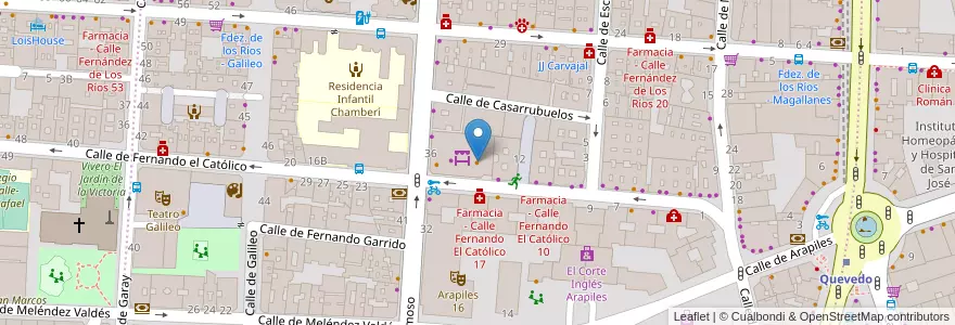 Mapa de ubicacion de Kint en スペイン, マドリード州, Comunidad De Madrid, Área Metropolitana De Madrid Y Corredor Del Henares, Madrid.