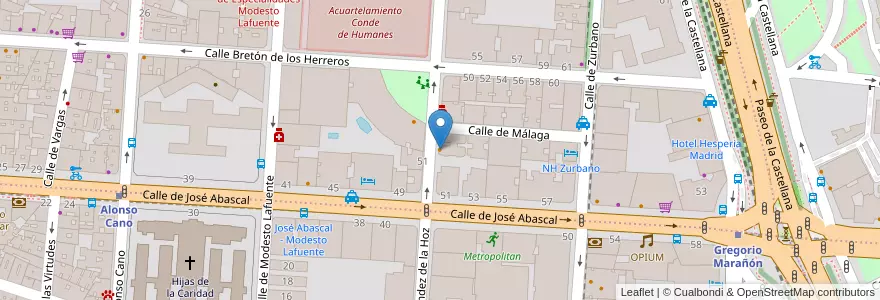 Mapa de ubicacion de Kintaro en Испания, Мадрид, Мадрид, Área Metropolitana De Madrid Y Corredor Del Henares, Мадрид.