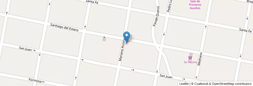 Mapa de ubicacion de Kiosco Wonka en Argentinië, Buenos Aires, Partido De Merlo, Merlo.