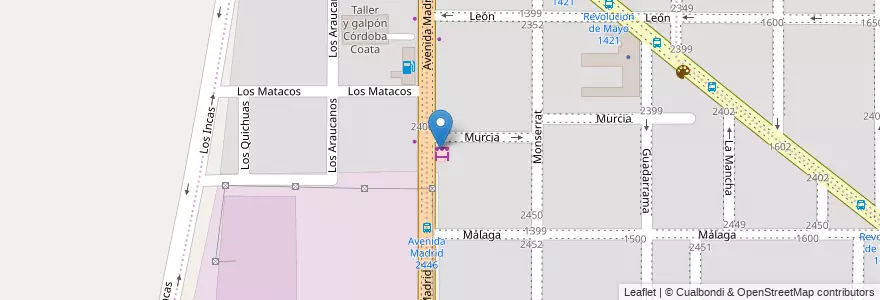 Mapa de ubicacion de Kiosco y comidas Keko's en Argentina, Córdova, Departamento Capital, Pedanía Capital, Córdoba, Municipio De Córdoba.