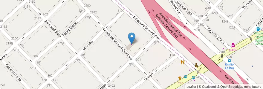 Mapa de ubicacion de Kioscos Manolo en Argentina, Buenos Aires, Partido De La Matanza, Lomas Del Mirador.