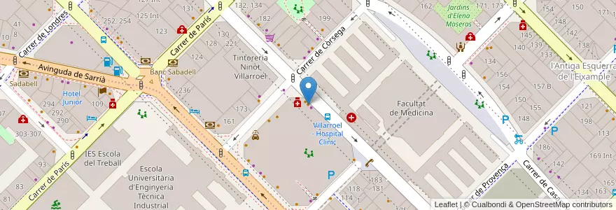Mapa de ubicacion de Kiu Nam en スペイン, カタルーニャ州, Barcelona, バルサルネス, Barcelona.