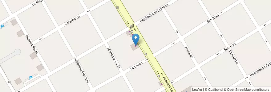 Mapa de ubicacion de Klaukol Barabas HNOS. en アルゼンチン, ブエノスアイレス州, Partido De Quilmes, Quilmes.