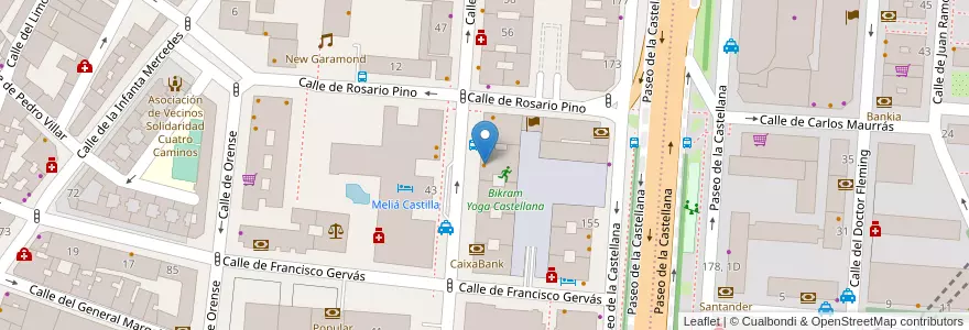 Mapa de ubicacion de Klimt en Испания, Мадрид, Мадрид, Área Metropolitana De Madrid Y Corredor Del Henares, Мадрид.