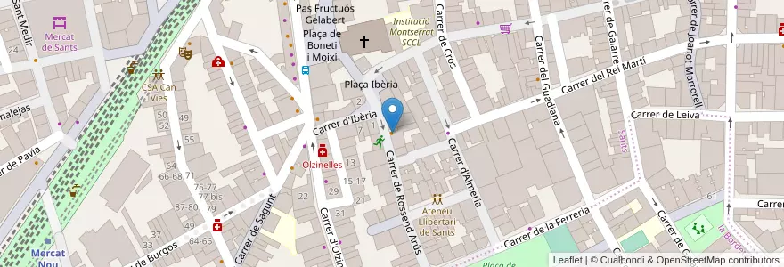 Mapa de ubicacion de Koitton Club en اسپانیا, Catalunya, Barcelona, Barcelonès, Barcelona.