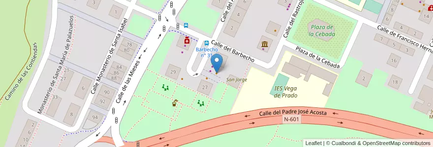 Mapa de ubicacion de Kokomo en اسپانیا, Castilla Y León, Valladolid, Valladolid.