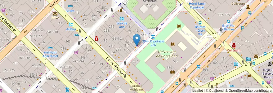 Mapa de ubicacion de Kraftank en Spain, Catalonia, Barcelona, Barcelonès, Barcelona.