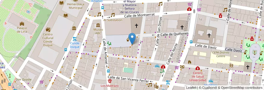 Mapa de ubicacion de Kramer en Испания, Мадрид, Мадрид, Área Metropolitana De Madrid Y Corredor Del Henares, Мадрид.