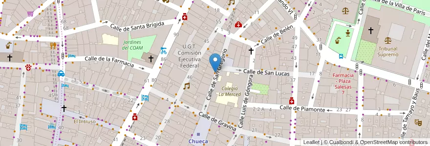 Mapa de ubicacion de Kritikos en Испания, Мадрид, Мадрид, Área Metropolitana De Madrid Y Corredor Del Henares, Мадрид.