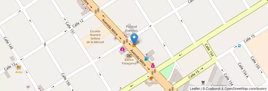 Mapa de ubicacion de Krusty Burger - Berazagueti en Argentinië, Buenos Aires, Partido De Berazategui, Berazategui.