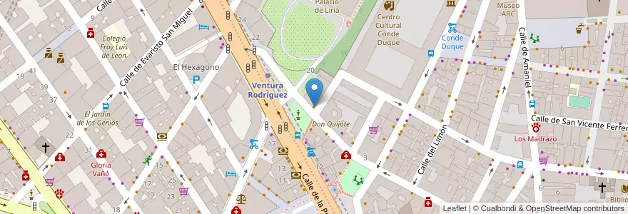 Mapa de ubicacion de Küche en 西班牙, Comunidad De Madrid, Comunidad De Madrid, Área Metropolitana De Madrid Y Corredor Del Henares, Madrid.