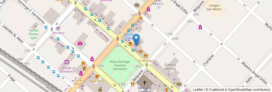 Mapa de ubicacion de Ky West en Arjantin, Buenos Aires, Partido De San Miguel, San Miguel.