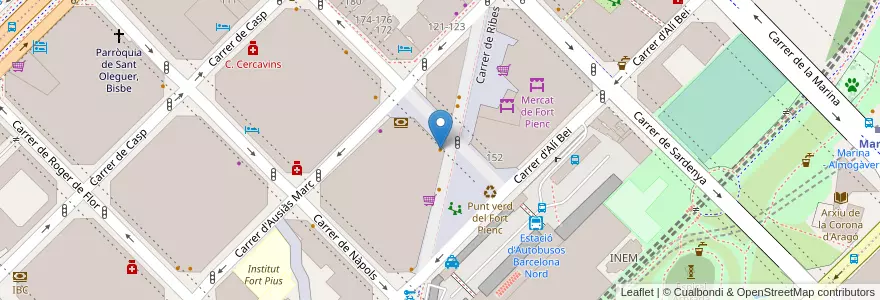 Mapa de ubicacion de Kyoka II en Испания, Каталония, Барселона, Барселонес, Барселона.