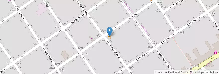 Mapa de ubicacion de La 1/2 costilla, Monte Castro en Arjantin, Ciudad Autónoma De Buenos Aires, Buenos Aires, Comuna 10, Comuna 11.