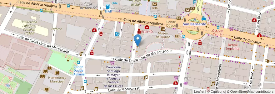 Mapa de ubicacion de La Abacería en Sepanyol, Comunidad De Madrid, Comunidad De Madrid, Área Metropolitana De Madrid Y Corredor Del Henares, Madrid.