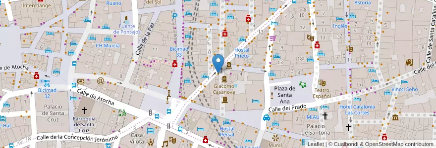 Mapa de ubicacion de La Abuela en Испания, Мадрид, Мадрид, Área Metropolitana De Madrid Y Corredor Del Henares, Мадрид.