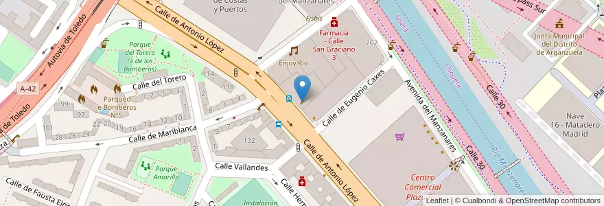 Mapa de ubicacion de La Alegría de Enrique en Испания, Мадрид, Мадрид, Área Metropolitana De Madrid Y Corredor Del Henares, Мадрид.