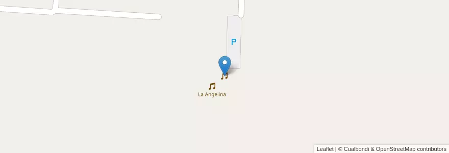 Mapa de ubicacion de La Angelina en Arjantin, Córdoba, Departamento Colón, Pedanía Río Ceballos, Municipio De Unquillo.