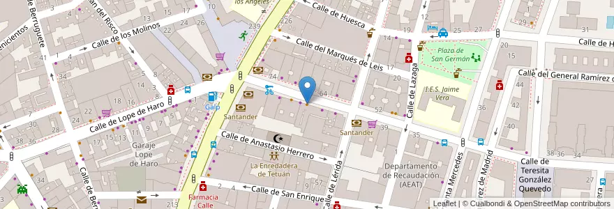 Mapa de ubicacion de La Artesa 2 en 스페인, Comunidad De Madrid, Comunidad De Madrid, Área Metropolitana De Madrid Y Corredor Del Henares, 마드리드.