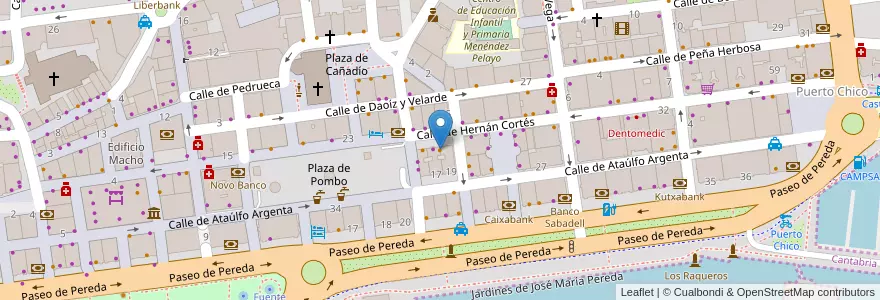 Mapa de ubicacion de La Barbería en スペイン, カンタブリア州, カンタブリア州, Santander, Santander.
