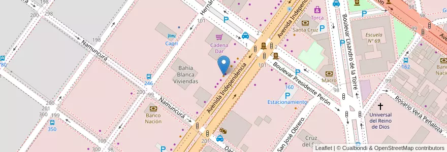 Mapa de ubicacion de La Barra en Arjantin, Santa Cruz, Şili, Mercado De La Ciudad, Deseado, Caleta Olivia.