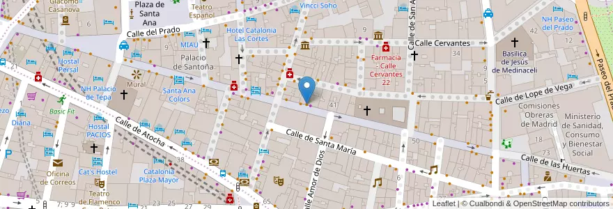 Mapa de ubicacion de La Batea en Испания, Мадрид, Мадрид, Área Metropolitana De Madrid Y Corredor Del Henares, Мадрид.