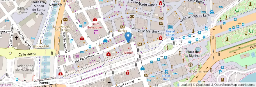 Mapa de ubicacion de La Bella Julieta en スペイン, アンダルシア州, Málaga, Málaga-Costa Del Sol, Málaga.