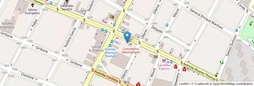 Mapa de ubicacion de La Birra Bar en آرژانتین, Ciudad Autónoma De Buenos Aires, Buenos Aires.