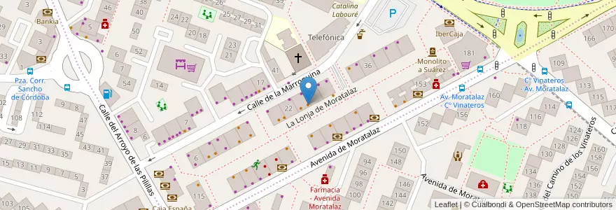 Mapa de ubicacion de La Birra Es Bella en Испания, Мадрид, Мадрид, Área Metropolitana De Madrid Y Corredor Del Henares, Мадрид.